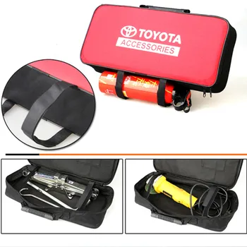 Profesionálne Toyota Tool Kit Tvrdené Použiť pre Prvú Pomoc-Kit Bag Vykonávať Ľahké záchrannej zdravotnej Záchrannej Auto Prežitie Súpravy