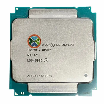 Pôvodné Xeon E5-2696 v3 E5 2696v3 E5 2696 v3 2.3 GHz 18-Core 36 Niť 45MB 135W CPU Procesor LGA 2011-3 Doprava Zadarmo