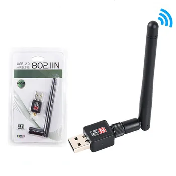 SB Wifi Adaptér 300M/600Mbps 2,4 GHz+5.8 GHz Wifi Prijímač Bezdrôtovej Sieťovej Karty USB2.0 wi-fi Vysoká Rýchlosť Antény Wifi Adaptér