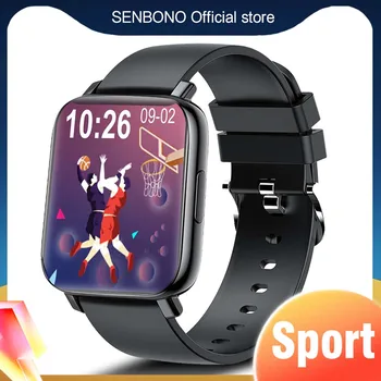 SENBONO Smart hodinky Mužov Nepremokavé Športové SmartWatch Srdce Priemernosti Fitness Tracker Náramok Ženy Hodiny pre IOS a Android
