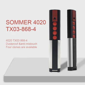 Sommer 4020 TX03-868-4 Európy a Ameriky Typ Garážové Brány, Dvere, Otvárač na Diaľkové ovládanie Koľajových Kód Vysielača Handset príveskom