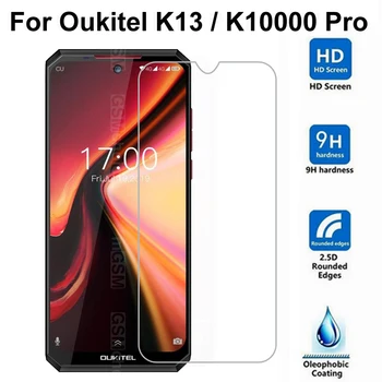 Tvrdené Sklo Pre Oukitel K10000 Pro Screen Protector 9H Tvrdeného Ochranné Smartphone Film Pre Oukitel K13 K10000 pro Prípade