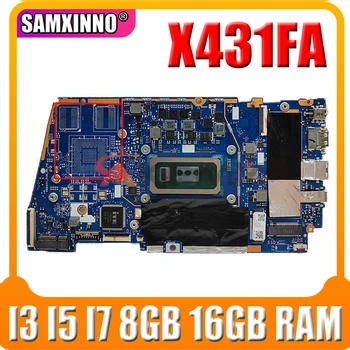 UX431FA/FN Notebook Doske I3 I5 I7 CPU, 8GB, 16GB RAM ASUS ZenBook-14 UX431FA UX431FN UX431F Pôvodné Notebook Doske