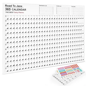 Univerzálny Kalendár, Plánovač List 2023 Nástenný Kalendár Ročné Denný Program Do Zoznamu Ročný Plánovač Agenda Organizer Office