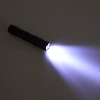 Vodotesné Mini LED Baterka Pochodeň Vrecku Ľahké Prenosné Svietidlo Batéria AA Výkonné Led Pre Lov Camping Veľkoobchod