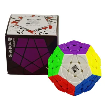 Yongjun Yuhu M V2M 3x3 Megaminx Špeciálne Magnetické Magic Cube Yuhu M V2M Kvalitné Megaminxeds Hračky pre Deti Vzdelávania Darček